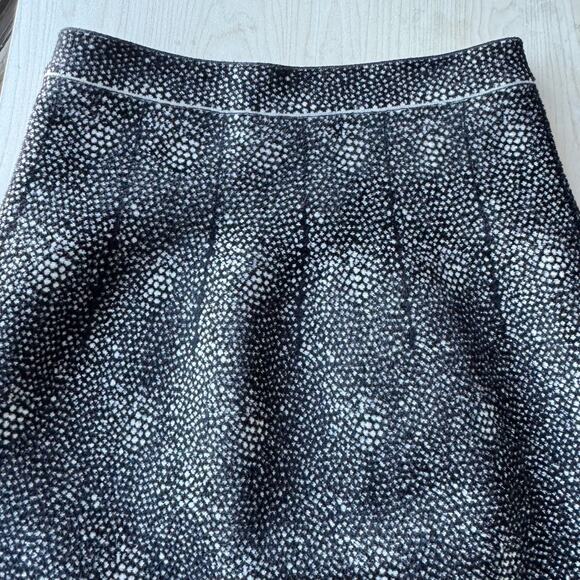 ALAÏA Mouchette Spot-Print A-line Wool-blend Skirt - Picture 5 of 8